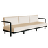 Modern Aluminium Frame Alura Outdoor Lounge 3-Seater Sofa by Royal Botania | Casa Design Group