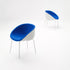 Stainless Steel Base Luxury Amable Outdoor Chair by Paola Lenti Casa Design Group
