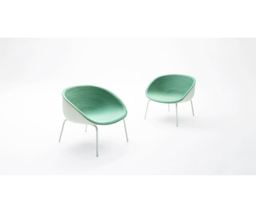 Stylish Amable Outdoor Stackable Lounge Chair by Paola Lenti Casa Design Group