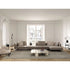 Amanda Bergère by Frigerio upholstered lounge chair with solid wood base Casa Design Group