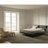 Amanda Bergère by Frigerio upholstered lounge chair with solid wood base Casa Design Group