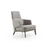 Amanda Bergère by Frigerio upholstered lounge chair with solid wood base Casa Design Group