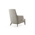 Amanda Bergère by Frigerio upholstered lounge chair with solid wood base Casa Design Group