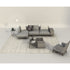 Amanda Bergère by Frigerio upholstered lounge chair with solid wood base Casa Design Group