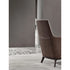 Amanda Bergère by Frigerio upholstered lounge chair with solid wood base Casa Design Group