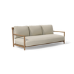 Amanu elegant 3-seat outdoor sofa by Yabu Pushelberg for Tribù | Casa Design Group