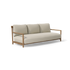 Amanu elegant 3-seat outdoor sofa by Yabu Pushelberg for Tribù | Casa Design Group