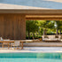 Amanu elegant 3-seat outdoor sofa by Yabu Pushelberg for Tribù | Casa Design Group