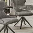 High End Andy Girevole Dining Armchair by Porada Casa Design Group