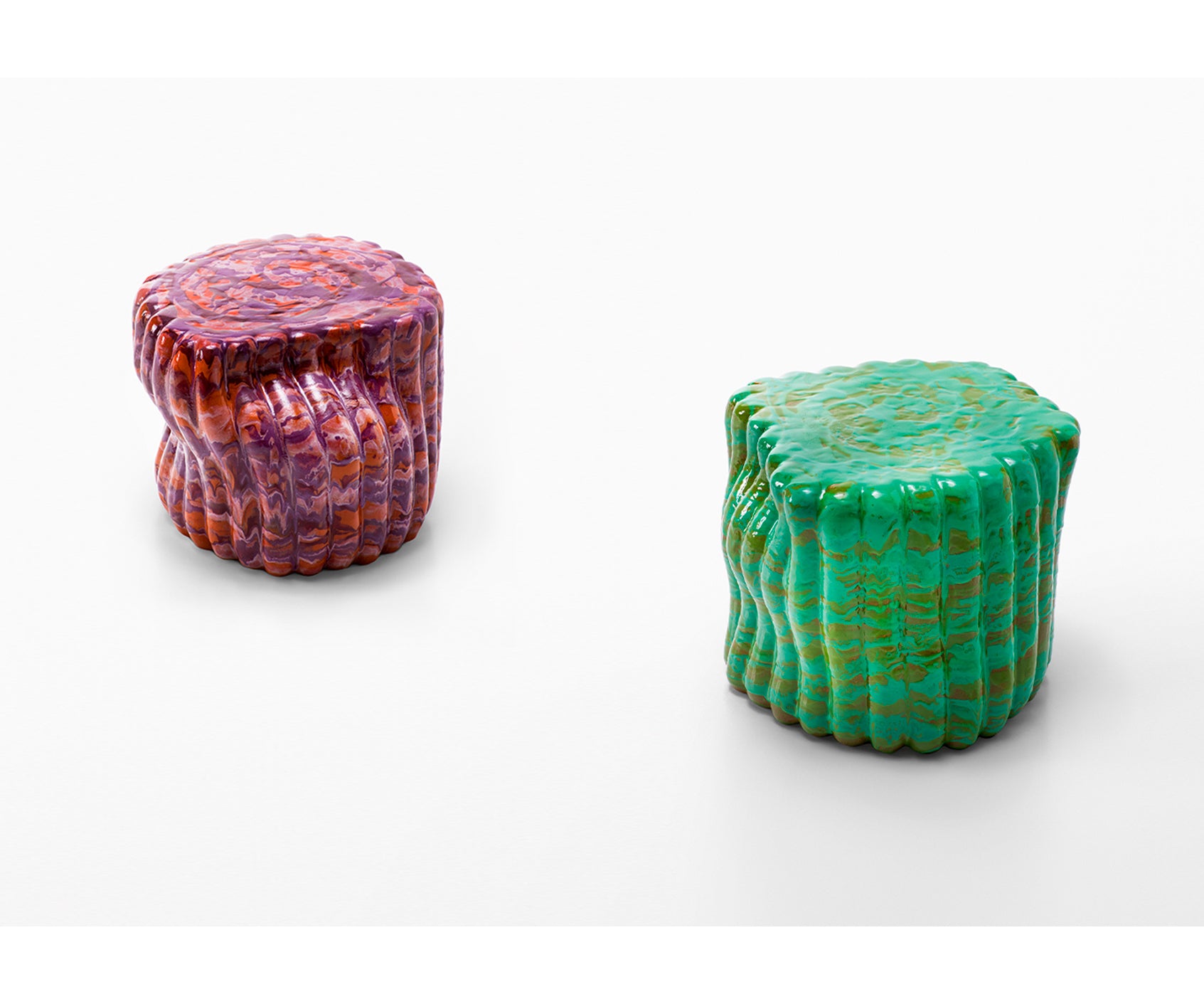 Unique Italian Anemone Outdoor Side Table by Paola Lenti Casa Design Group