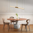 High End Anfora Marble Base Table by Potocco Casa Design Group