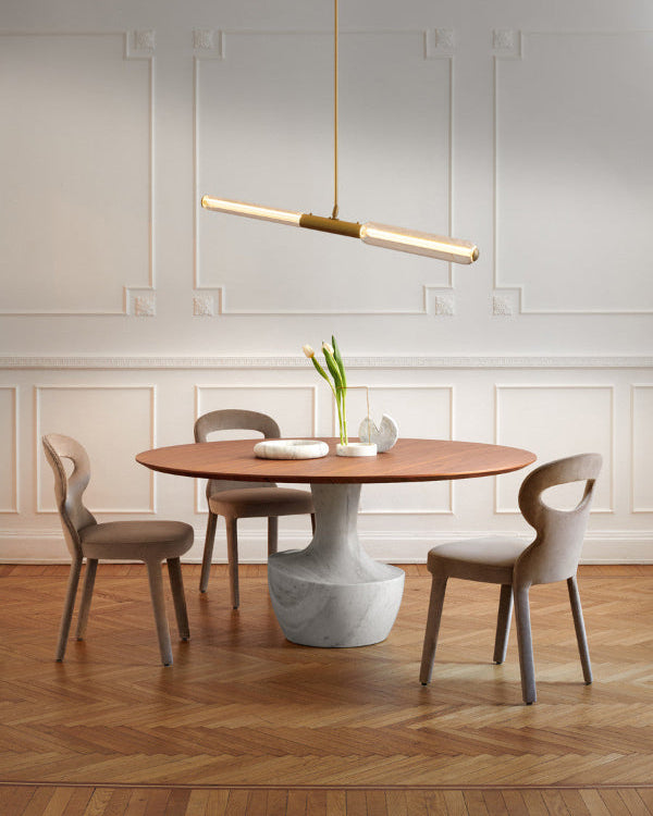 High End Anfora Marble Base Table by Potocco Casa Design Group