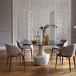 High End Anfora Marble Base Table by Potocco Casa Design Group