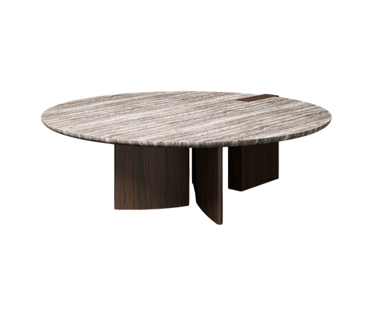 Contemporary Antinomia Dining Table by Emmemobili with sculptural base | Casa Design Group