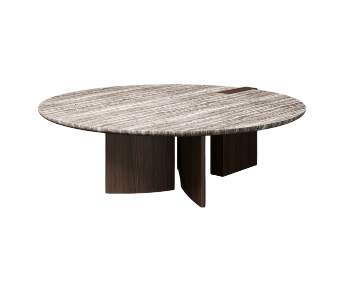 Contemporary Antinomia Dining Table by Emmemobili with sculptural base | Casa Design Group