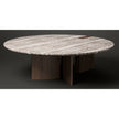 Contemporary Antinomia Dining Table by Emmemobili with sculptural base | Casa Design Group