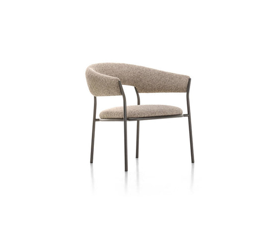 Archie Lounge Armchair by MDF Italia upholstered contemporary armchair Casa Design Group