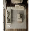 Taylor Modular Sofa by Frigerio featuring architectural lines, tailored detailing, and flexible modular configurations | Casa Design Group