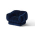 Ardys Lounge Chair by Cassina with deep stitched upholstery and a sculptural contemporary design.