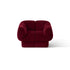 Ardys Lounge Chair by Cassina with deep stitched upholstery and a sculptural contemporary design.