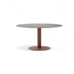 Modern Round Arena Outdoor Dining Table Casa Design Group