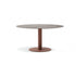 Modern Round Arena Outdoor Dining Table Casa Design Group