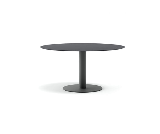 Modern Round Arena Outdoor Dining Table Casa Design Group