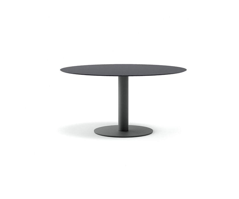 Modern Round Arena Outdoor Dining Table Casa Design Group