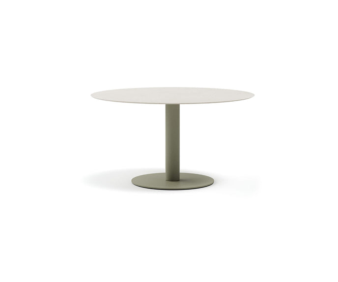 Modern Round Arena Outdoor Dining Table Casa Design Group