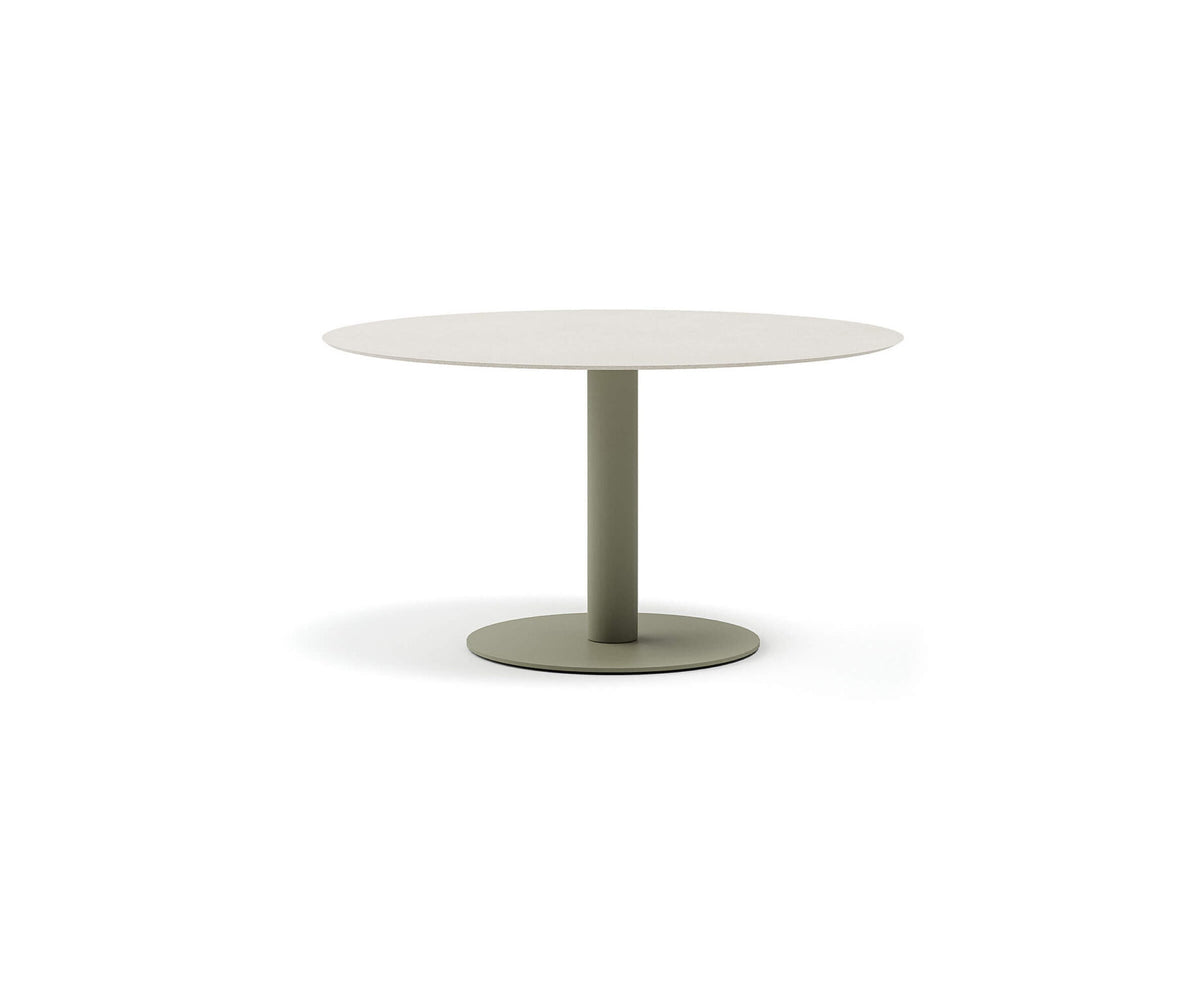Modern Round Arena Outdoor Dining Table Casa Design Group