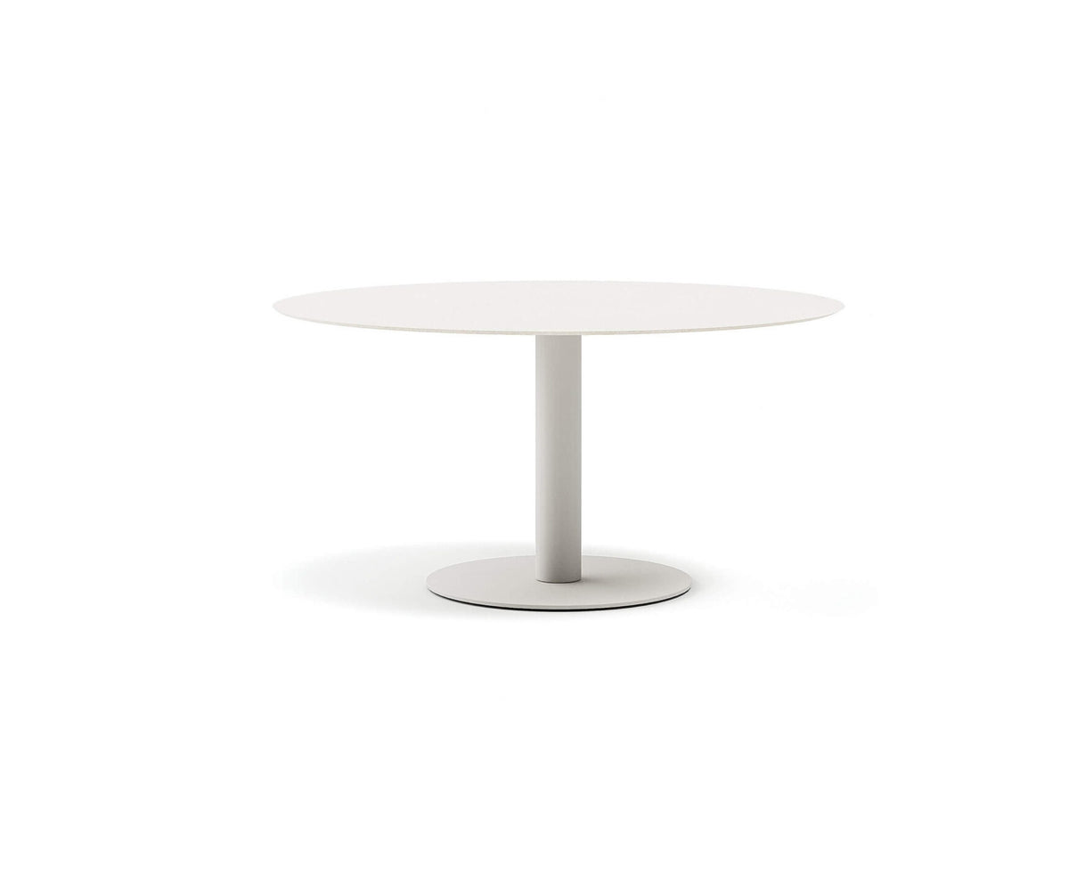 Modern Round Arena Outdoor Dining Table Casa Design Group