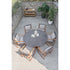 Modern Round Arena Outdoor Dining Table Casa Design Group