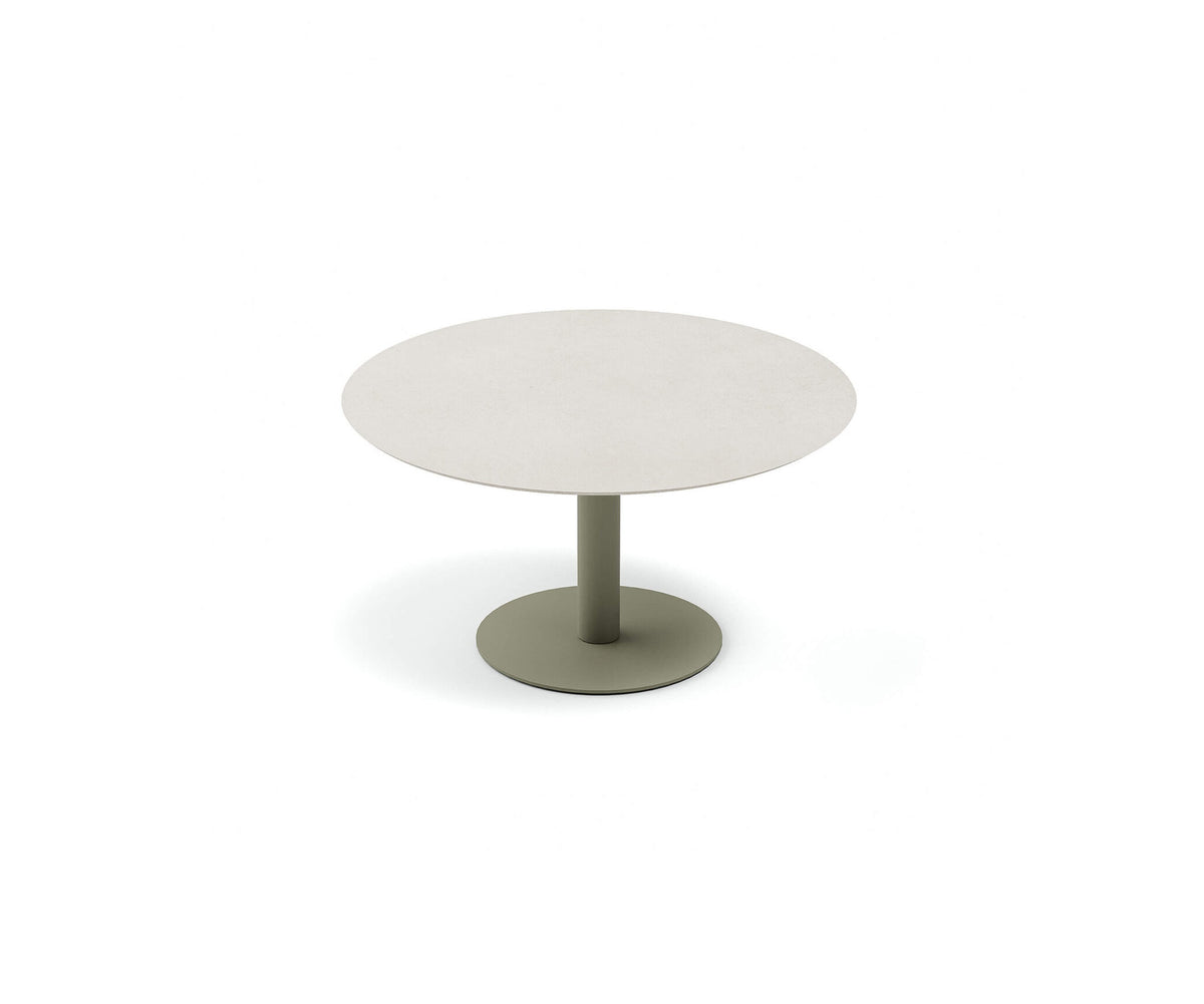 Modern Round Arena Outdoor Dining Table Casa Design Group