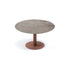 Modern Round Arena Outdoor Dining Table Casa Design Group