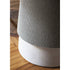 Aretha 3400 table by Bross with central column base in stone or ashwood and ceramic or wood top Casa Design Group