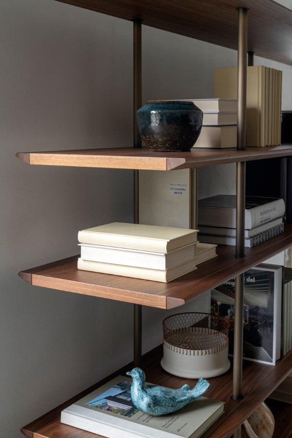 High End Arial Bookshelves by Potocco Casa Design Group