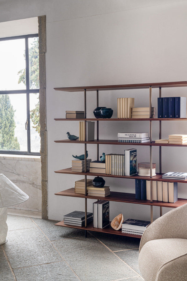 High End Arial Bookshelves by Potocco Casa Design Group