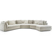Arnè Sectional Sofa by Frigerio modular designer sectional sofa with deep seating and contemporary Italian design | Casa Design Group