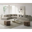 Arnè Sectional Sofa by Frigerio modular designer sectional sofa with deep seating and contemporary Italian design | Casa Design Group