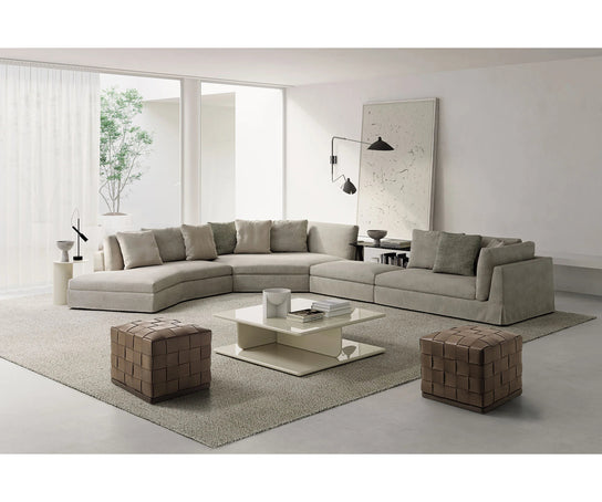 Arnè Sectional Sofa by Frigerio modular designer sectional sofa with deep seating and contemporary Italian design | Casa Design Group