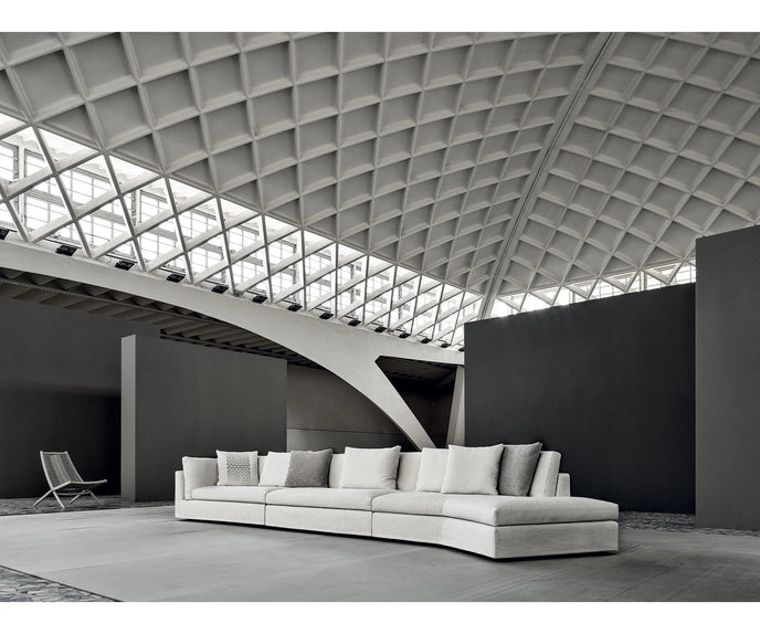 Arnè Sectional Sofa by Frigerio modular designer sectional sofa with deep seating and contemporary Italian design | Casa Design Group
