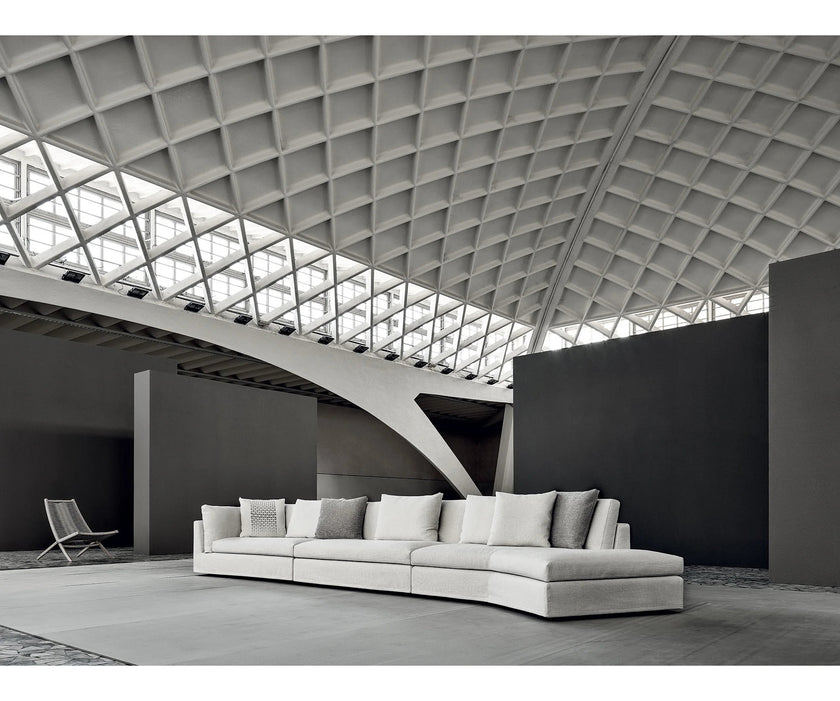 Arnè Sectional Sofa by Frigerio modular designer sectional sofa with deep seating and contemporary Italian design | Casa Design Group