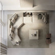 Arnè Sectional Sofa by Frigerio modular designer sectional sofa with deep seating and contemporary Italian design | Casa Design Group