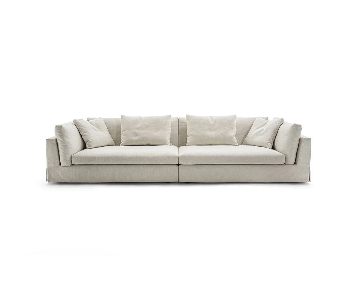 Arnè Sofa by Frigerio modular designer sofa with deep seating and contemporary Italian design | Casa Design Group