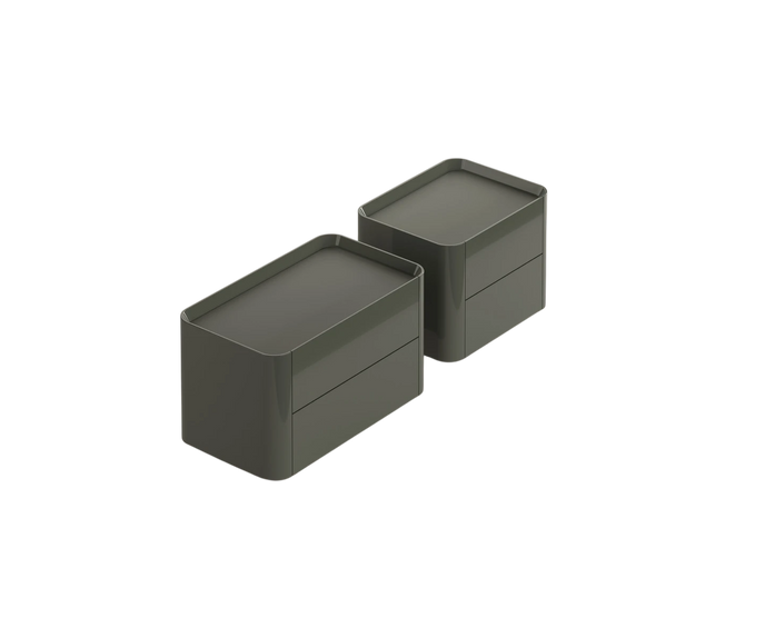 Arragan Contemporary Nightstand by Gabriele & Oscar Buratti for Bonaldo | Casa Design Group