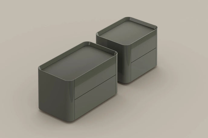 Arragan Contemporary Nightstand by Gabriele & Oscar Buratti for Bonaldo | Casa Design Group