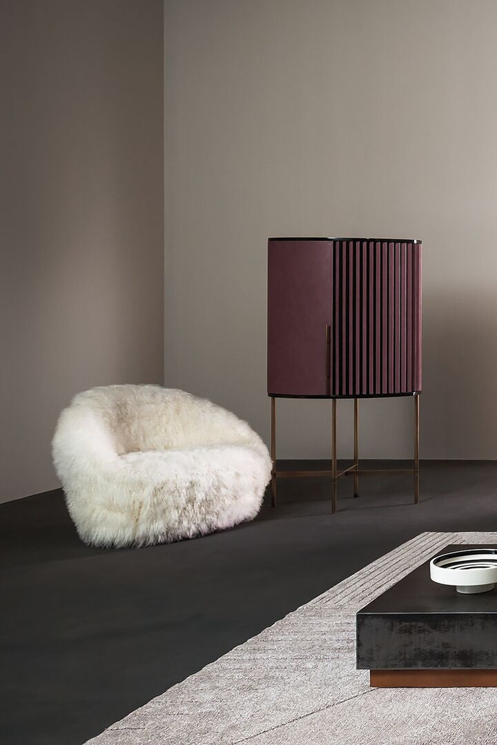 Artik Swivel Lounge Armchair by Paola Navone for Baxter | Casa Design Group