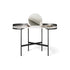 Asia elegant modern vanity with mirror by Gino Carollo for Bonaldo | Casa Design Group