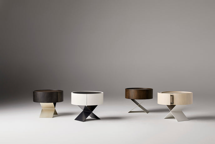 Aspa Nightstand by Jacobo Ventura for Alexandra | Casa Design Group