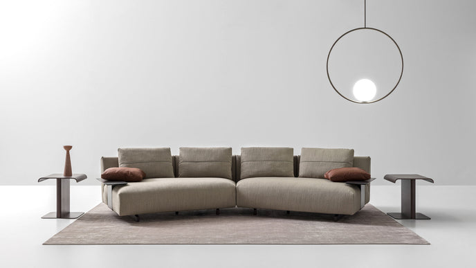 Atlantis Contemporary Sectional Sofa by Gabriele & Oscar Buratti for Ditre Italia | Casa Design Group